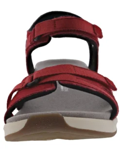 Clarks Women's Solan Drift Wide Width Hook & Loop Strap Sport Sandals Clarks Of England