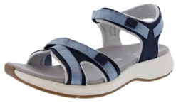 Clarks Women's Solan Drift Hook & Loop Athletic Sandals With Arch Support