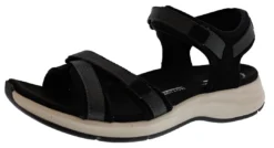 Clarks Women's Solan Drift Wide Width Hook & Loop Strap Sport Sandals Clarks Of England