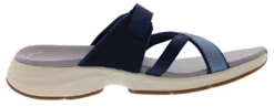 Clarks Women's Solan Surf Hook & Loop Strap Narrow Flip Flops Clarks Of England