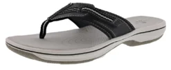 Clarks Of England Clarks Women Cloudsteppers Walking Flip Flop Sandals Brinkley Jazz