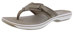 Clarks Of England Clarks Women Sandals Lightweight Flip Flops Breeze Sea Womens