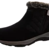 Easy Spirit Women Faux Fur Ankle Booties Vance 10