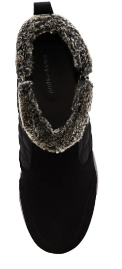 Easy Spirit Women Faux Fur Ankle Booties Vance 10