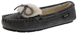 Clarks Of England Clarks Women Warm Cozy Slip On Moccasin Slippers Holly 20 Clarks Of England Clarks Women Warm Cozy Slip On Moccasin Slippers Holly