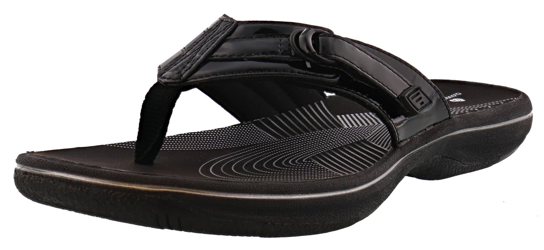 Clarks Of England Clarks Brinkley Sun Women Flip Flops With Arch Support 3 Clarks Of England Clarks Brinkley Sun Women Flip Flops With Arch Support