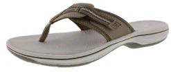 Clarks Of England Clarks Women Cloudsteppers Walking Flip Flop Sandals Brinkley Jazz