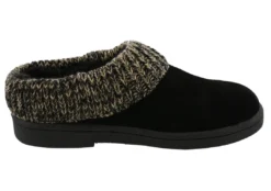 Clarks Of England Clarks Women's Knitted Collar Clog Winter Slippers Angelina