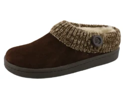 Clarks Of England Clarks Women's Knitted Collar Clog Winter Slippers Angelina 43 Clarks Of England Clarks Women's Knitted Collar Clog Winter Slippers Angelina