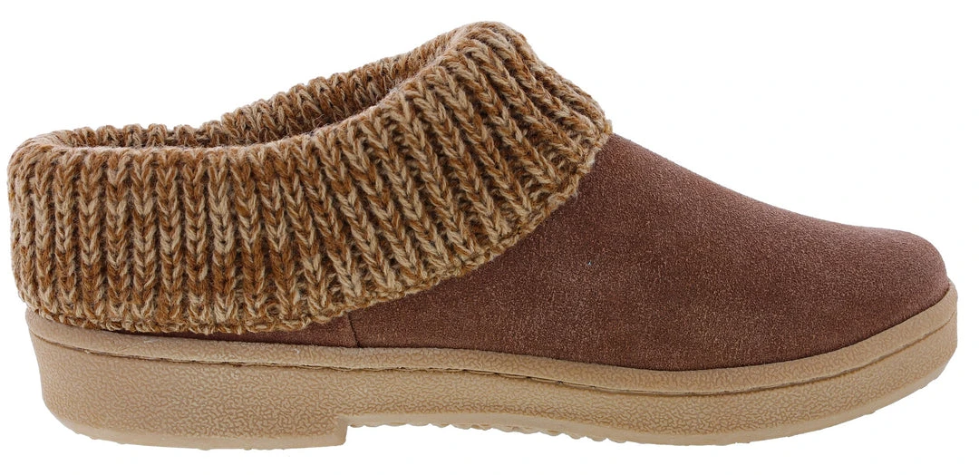 Clarks Of England Clarks Women's Knitted Collar Clog Winter Slippers Angelina 34 Clarks Of England Clarks Women's Knitted Collar Clog Winter Slippers Angelina