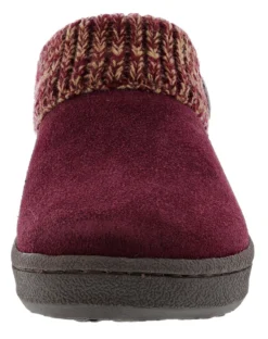 Clarks Of England Clarks Women's Knitted Collar Clog Winter Slippers Angelina 63 Clarks Of England Clarks Women's Knitted Collar Clog Winter Slippers Angelina