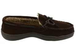 Clarks Of England Clarks Men Warm Cozy Slip On Moccasin Winter Slippers Rudy