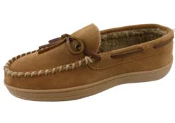 Clarks Of England Clarks Men Warm Cozy Slip On Moccasin Winter Slippers Rudy