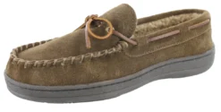 Clarks Of England Clarks Men Warm Cozy Slip On Moccasin Winter Slippers Rudy