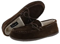 Clarks Of England Clarks Men's Augusta Mocassin Winter Slippers