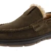 Clarks Of England Clarks Men's Indoor Outdoor Mocassin Winter Slippers Justin 2 Clarks Of England Clarks Men's Indoor Outdoor Mocassin Winter Slippers Justin
