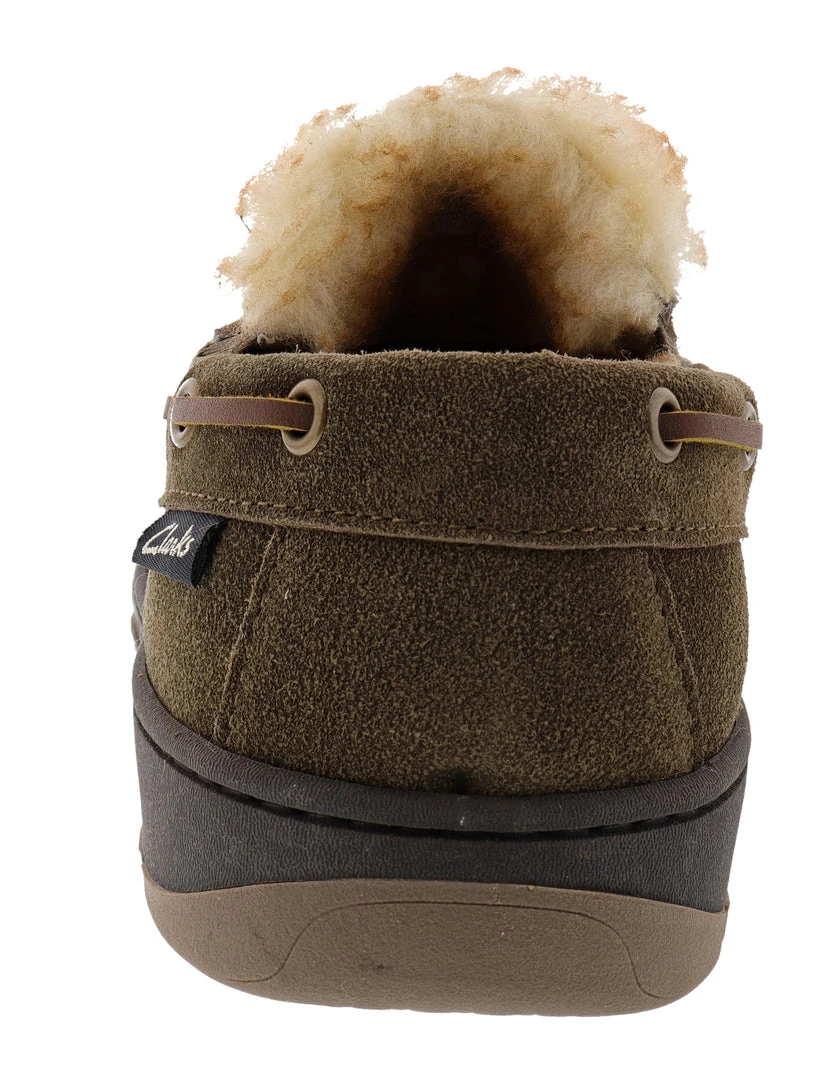 Clarks Of England Clarks Men's Indoor Outdoor Mocassin Winter Slippers Justin 6 Clarks Of England Clarks Men's Indoor Outdoor Mocassin Winter Slippers Justin