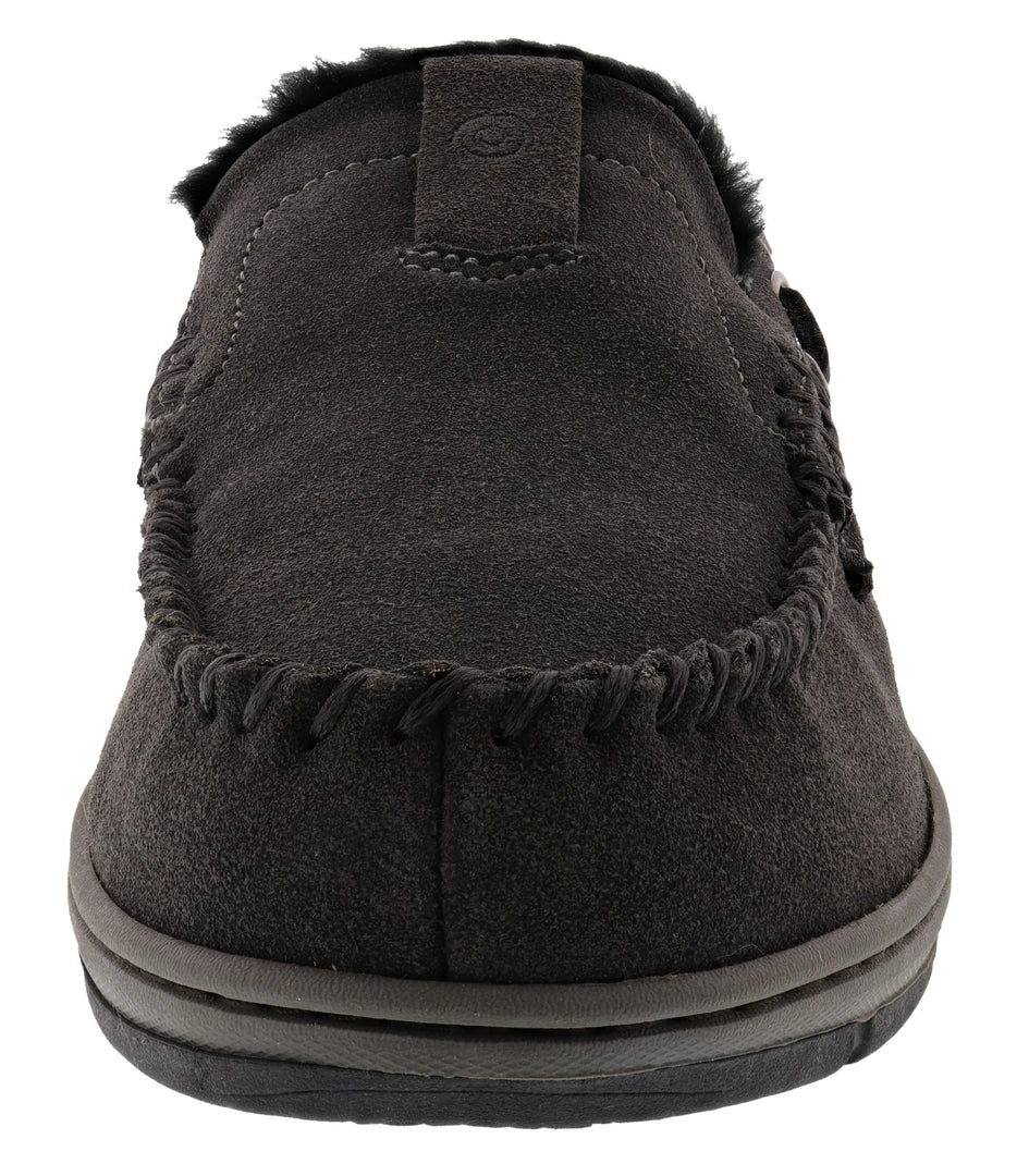 Clarks Of England Clarks Men's Indoor Outdoor Mocassin Winter Slippers Justin 11 Clarks Of England Clarks Men's Indoor Outdoor Mocassin Winter Slippers Justin