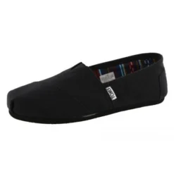 Toms Womens Slip On Easy On And Off Canvas Flats
