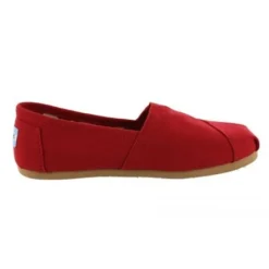 Toms Womens Slip On Easy On And Off Canvas Flats