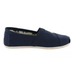 Toms Womens Slip On Easy On And Off Canvas Flats