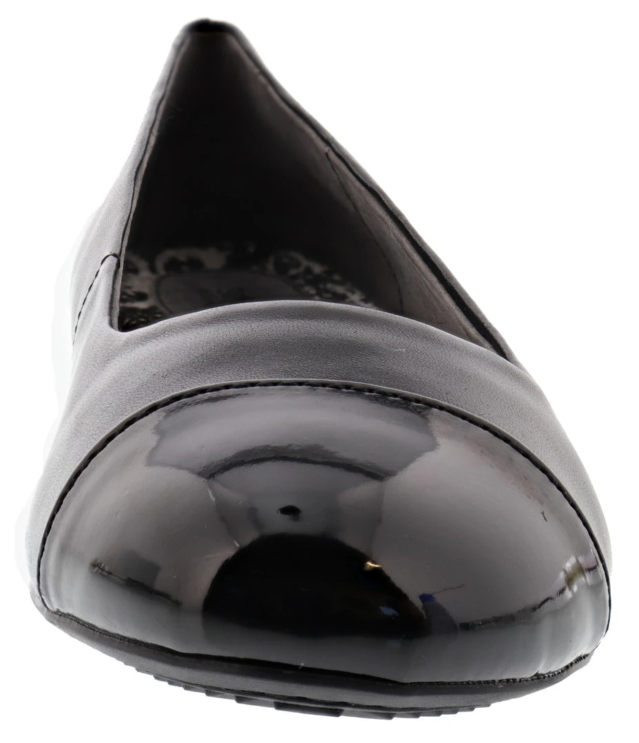 Softwalk Women's Napa 2E Wide Width Slip On Ballerina Flats 5 Softwalk Women's Napa 2E Wide Width Slip On Ballerina Flats