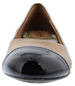 Softwalk Women's Napa Narrow Width Slip On Ballerina Flats