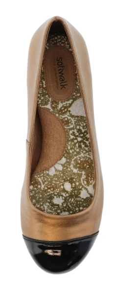 Softwalk Women's Napa Wide Width Slip On Ballerina Flats