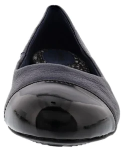 Softwalk Women's Napa Narrow Width Slip On Ballerina Flats