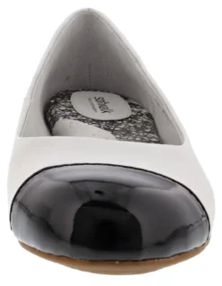 Softwalk Women's Napa Narrow Width Slip On Ballerina Flats