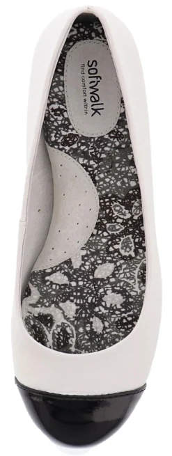 Softwalk Women's Napa Narrow Width Slip On Ballerina Flats