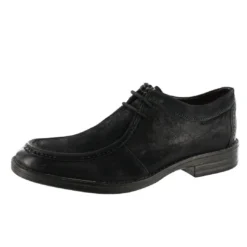 Clarks Of England Clarks Mens Delsin Rise Black Dress Leather Shoes