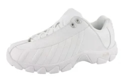 K-Swiss Mens Leather Walking White Shoes ST329 CMF