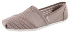 Skechers Women Easy On Casual Walking Slip On Flats Plush Urban Rose