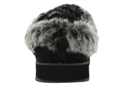 Skechers Women Medium Width Furry Cozy Open Back Slippers Ice Angel 23 Skechers Women Medium Width Furry Cozy Open Back Slippers Ice Angel