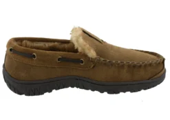 Clarks Of England Clarks Men Warm Cozy Easy On Slip On Moccasin Slippers Warren