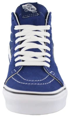 Vans Mens Hi Top Walking Skate Shoes Vulcanized Rubber Sole Sk8-Hi
