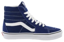 Vans Mens Hi Top Walking Skate Shoes Vulcanized Rubber Sole Sk8-Hi
