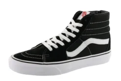 Vans Mens Hi Top Walking Skate Shoes Vulcanized Rubber Sole Sk8-Hi