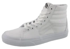 Vans Mens Hi Top Walking Skate Shoes Vulcanized Rubber Sole Sk8-Hi