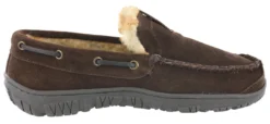 Clarks Of England Clarks Men Warm Cozy Easy On Slip On Moccasin Slippers Warren