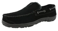 Clarks Of England Clarks Men Warm Cozy Easy On Slip On Moccasin Slippers Warren