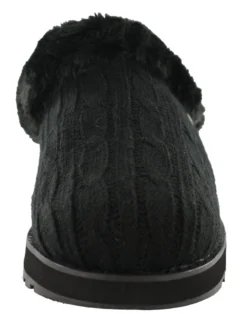 Skechers Women Medium Width Furry Cozy Open Back Slippers Ice Angel 32 Skechers Women Medium Width Furry Cozy Open Back Slippers Ice Angel