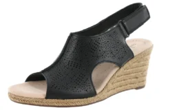 Clarks Of England Clarks Women Adjustable Strap Lightweight Wedge Lafley Rosen