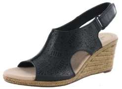 Clarks Of England Clarks Women Adjustable Strap Lightweight Wedge Lafley Rosen