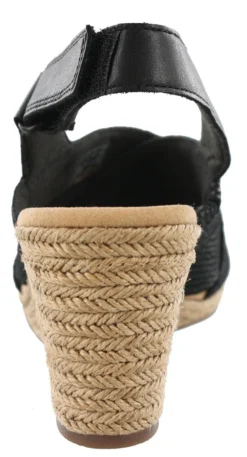 Clarks Of England Clarks Lafley Krissy Ankle Strap Wedge Sandals Women's