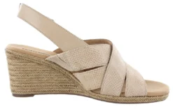 Clarks Of England Clarks Lafley Krissy Ankle Strap Wedge Sandals Women's