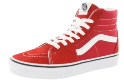 Vans Mens Hi Top Walking Skate Shoes Vulcanized Rubber Sole Sk8-Hi
