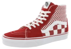 Vans Mens Hi Top Walking Skate Shoes Vulcanized Rubber Sole Sk8-Hi