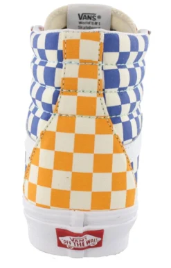 Vans Mens Hi Top Walking Skate Shoes Vulcanized Rubber Sole Sk8-Hi